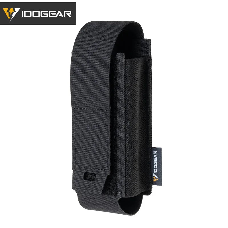 Tactical Molle Flashlight Holder Magazine Pouch Multiuse Portable Tool Flashbang Pouch for Duty Belt Backpack 35133