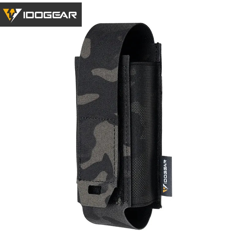 Tactical Molle Flashlight Holder Magazine Pouch Multiuse Portable Tool Flashbang Pouch for Duty Belt Backpack 35133