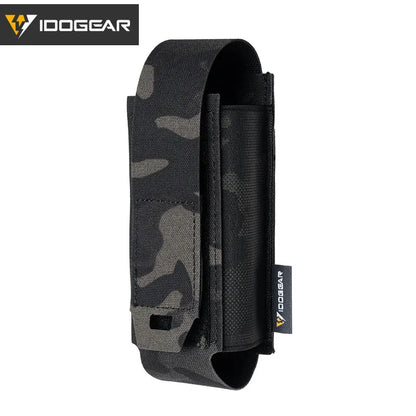 Tactical Molle Flashlight Holder Magazine Pouch Multiuse Portable Tool Flashbang Pouch for Duty Belt Backpack 35133