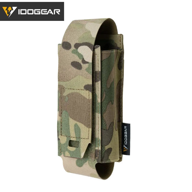 Tactical Molle Flashlight Holder Magazine Pouch Multiuse Portable Tool Flashbang Pouch for Duty Belt Backpack 35133