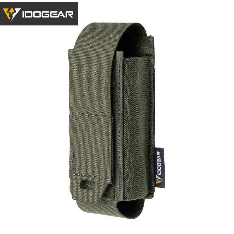 Tactical Molle Flashlight Holder Magazine Pouch Multiuse Portable Tool Flashbang Pouch for Duty Belt Backpack 35133