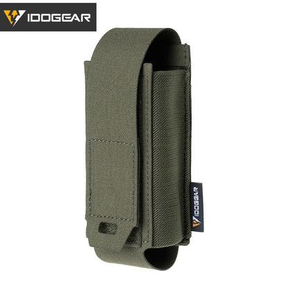 Tactical Molle Flashlight Holder Magazine Pouch Multiuse Portable Tool Flashbang Pouch for Duty Belt Backpack 35133