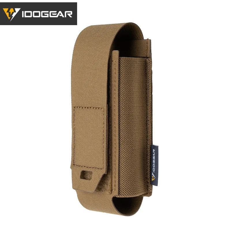 Tactical Molle Flashlight Holder Magazine Pouch Multiuse Portable Tool Flashbang Pouch for Duty Belt Backpack 35133