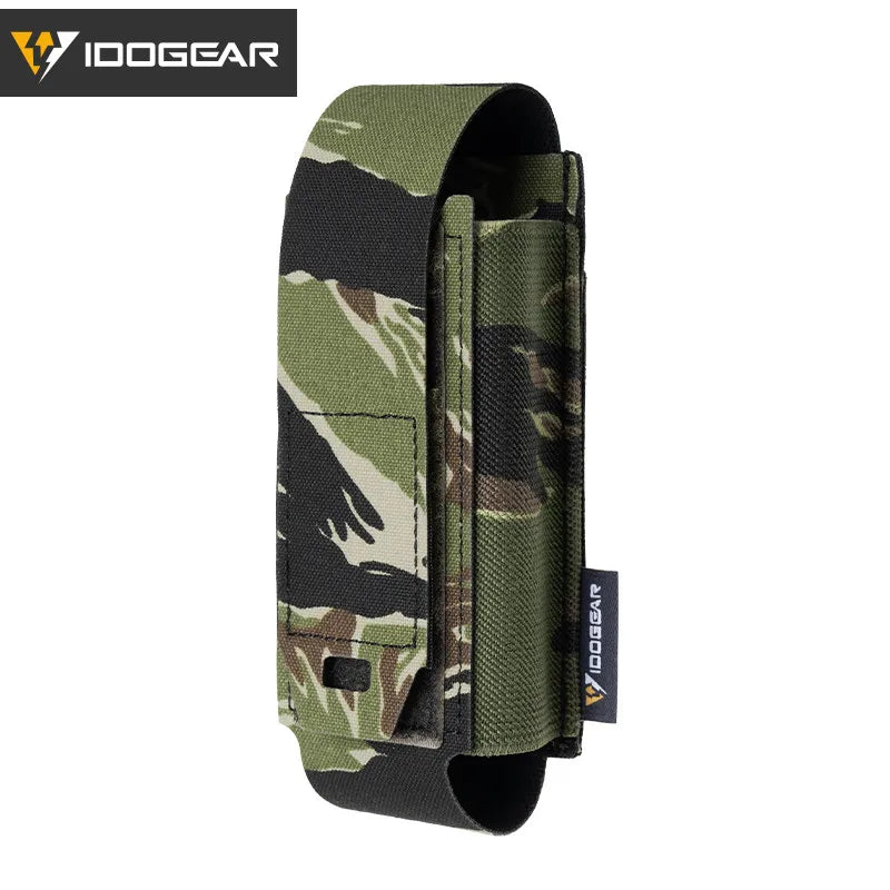 Tactical Molle Flashlight Holder Magazine Pouch Multiuse Portable Tool Flashbang Pouch for Duty Belt Backpack 35133