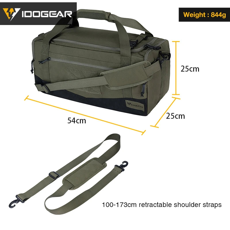 Tactical Deployment Bag 33L Capacity Sports Crossbody Bag Outdoor Hiking Shoes Bag 35117