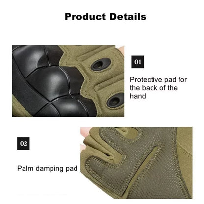 Camping and Hiking Rock Climbing Tactical Gloves Touch Design Fitness Protection Sports Hunting Full Finger Motorcycle Gloves